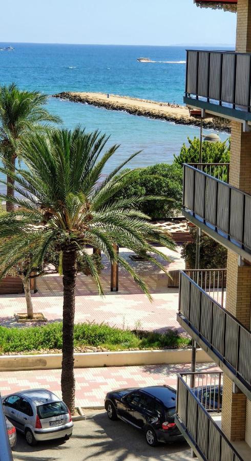 Beautiful Flat With Sea View And Sound Of The Surf Apartman Santa Pola Kültér fotó
