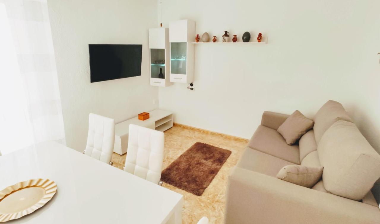 Beautiful Flat With Sea View And Sound Of The Surf Apartman Santa Pola Kültér fotó