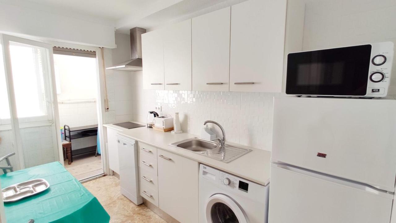 Beautiful Flat With Sea View And Sound Of The Surf Apartman Santa Pola Kültér fotó