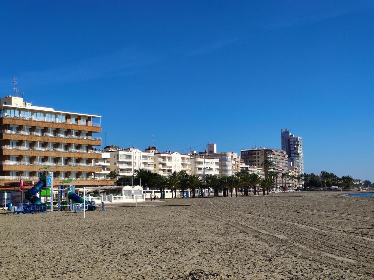 Beautiful Flat With Sea View And Sound Of The Surf Apartman Santa Pola Kültér fotó