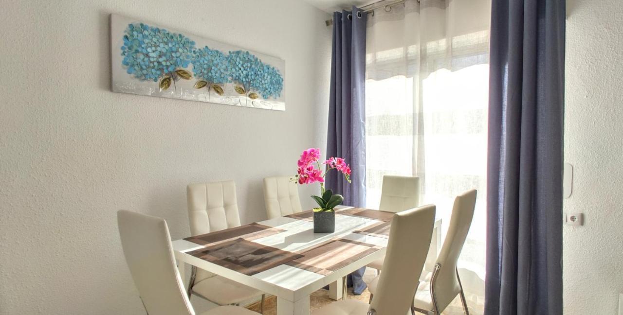 Beautiful Flat With Sea View And Sound Of The Surf Apartman Santa Pola Kültér fotó