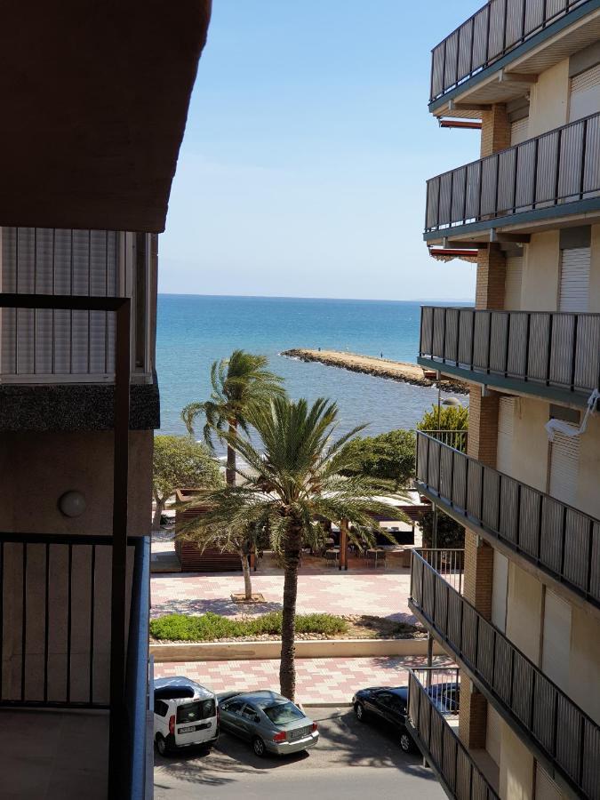 Beautiful Flat With Sea View And Sound Of The Surf Apartman Santa Pola Kültér fotó